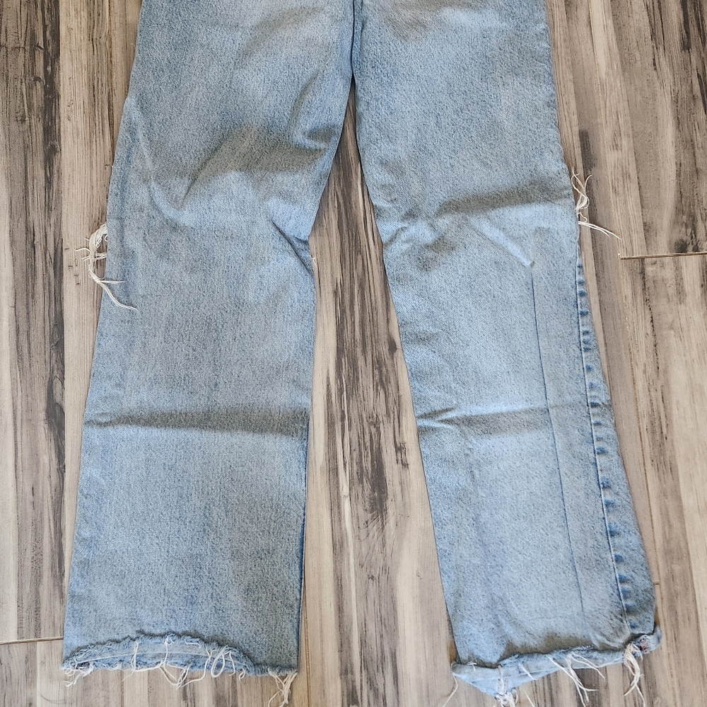Zara High Rise Women Jeans - Light Blue - Picture 5 of 7